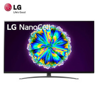 LG 86NANO91CNA 86英寸4K原装LG NanoCell硬屏全面屏智能液晶电视机杜比全景声 AI智能 黑色