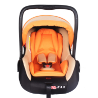 伊安贝 提篮式婴儿安全座椅 新生儿宝宝汽车用便携车载摇篮0-15个月 婴儿提篮