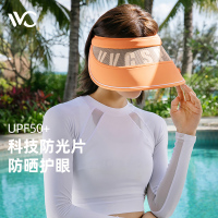 VVC新品防晒帽女遮阳帽户外防紫外线太阳帽户外登山帽空顶帽子