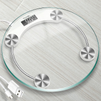 甄萌 电子称体重秤USB充电家用精准人体秤成人减肥称重器测体重计