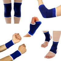 甄萌 运动护具护踝薄款篮球护具套装运动护手掌脚腕护肘护腕护膝男女瑜伽健身