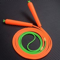 甄萌 跳绳卡通萝卜跳绳中小学生训练跳绳儿童成人跳绳健身减肥器材