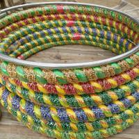 甄萌 健身呼啦圈8斤9斤10斤加重成人呼啦圈女男士收腹减肥圈健身5