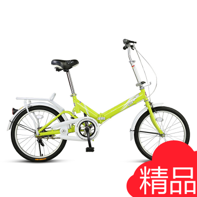 永久上海可折叠自行车成年男女便携小型学生小单车