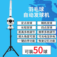 闪电客羽毛球自动发球机家用单人练习器简易便携式发球训练器儿童乒乓球