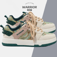 回力(Warrior)秘密森林女鞋板鞋子女秋冬白鞋情侣百搭运动鞋