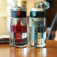 运动水杯邦可臣男生塑料自行车水壶学生便携夏季高颜值泡茶杯子水瓶女儿童水壶