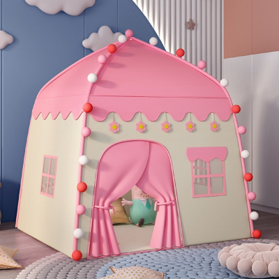 儿童帐篷闪电客室内男孩小房子宝宝城堡公主游戏玩具屋女孩分房睡