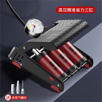 小轿车载充气泵打气筒王太医汽车打气泵车用轮胎车胎高压打气筒专用脚踩加气泵