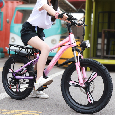 凤凰(PHOENIX)儿童自行车女孩青少年中大童男孩山地变速小学生20寸单车