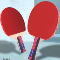 红双喜(DHS)乒乓球拍小学生专用儿童初学者兵乓球拍单拍横直