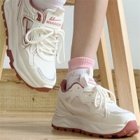 回力(Warrior)女鞋军训运动鞋女款夏季跑步减震轻便老爹鞋子女春秋