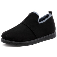 2018冬季加绒加厚男士棉鞋韩版潮流休闲雪地鞋青年保暖短靴面包鞋