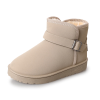 雪地靴女短筒韩版百搭学生短靴2018冬季加绒加厚保暖防滑棉鞋靴子