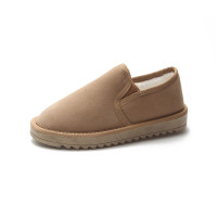 一脚蹬棉鞋女2018新款短筒冬季百搭学生加绒保暖韩版面包鞋雪地靴