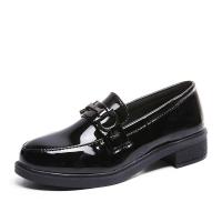 ins小皮鞋女学生韩版百搭软妹2018新款秋季复古漆皮英伦黑色单鞋