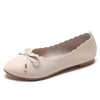 牛筋软底一脚蹬平底鞋浅口单鞋2018秋季新款鞋子豆豆鞋秋冬季女鞋