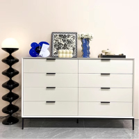 巧森 Y07 客厅斗柜家用八斗柜现代简约柜子储物柜