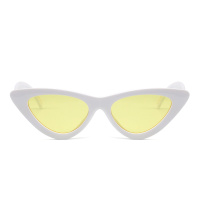 JIM HALO太阳镜时尚猫眼彩膜防紫外线墨镜新款潮流ins街拍网红同款太阳眼镜ZTP5677