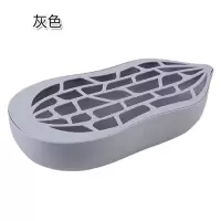 客厅分格干果盒 家用零食盘糖果盘嗑瓜子米魁 瓜子盘水果盘干果盒 花生款灰色
