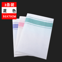 纯棉擦杯布口布擦玻璃红酒杯子专用抹布酒吧米魁餐厅酒店餐巾布不毛 纯棉擦杯布混色[3条装]店长推荐 50*70CM