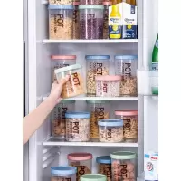 厨房防潮透明密封罐五谷杂粮干果储物 瓶罐子米魁零食收纳盒