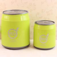 时尚创意可乐罐垃圾桶可爱易拉罐米魁家用厨房自动翻盖桶儿童房垃圾桶 一大一小(颜色备注)