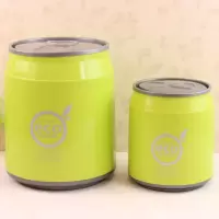 时尚创意可乐罐垃圾桶可爱易拉罐米魁家用厨房自动翻盖桶儿童房垃圾桶 一大一小(颜色备注)