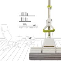 吸水海绵拖把 三排滚轮式胶棉拖把挤水免手洗长杆家用墩布不锈钢