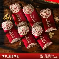 2025蛇年拜年红包利是封过年春节米魁创意个性新年仪式感压岁钱包_新年红包新年快乐36个混装_卡通蛇年红包平铺