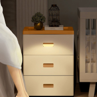 藤印象床头夹缝抽屉式收纳柜子创意婴儿童衣柜玩具加厚储物箱多层置物架