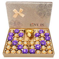 （厂家直营店）品牌费列罗巧克力礼盒装圣诞节生日送女友送女友自营店客户