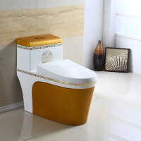 新款家用卫生间防臭静音节水超漩式坐便器家用马桶