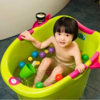 购超大号儿童洗澡桶宝宝浴桶小孩泡澡桶可坐婴儿沐浴桶塑料加