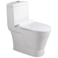 横排直冲座便器直排后排水墙排坐便器侧排水家用左右排马桶左排金刚釉面款脲醛盖板其他/other