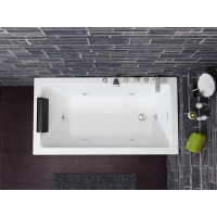 镶嵌浴缸浴盆亚克力按摩龙头1.2米1.3米1.4米1.5米1.6米1.7米卫生间卫浴家用