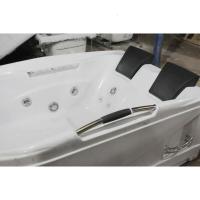 亚克力情侣泡澡缸家用卫生间双人长方形压克力按摩冲浪鸳鸯浴缸1.8米带龙头加冲浪功能&asymp1.8M