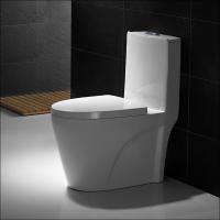 卫生间超漩冲大口径静音防溅户型坐便器家用马桶白色雪花釉脲醛盖板(011)