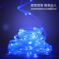 太阳能灯串防LED管子灯家用户外景观庭院灯霓虹彩灯带
