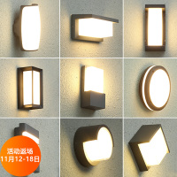 户外壁灯防阳台外墙灯酒店楼梯过道走廊墙壁灯北欧花园室外壁灯