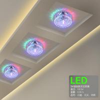 精品灯具7折放心购led筒灯顶天花灯嵌入式晶射灯过道灯走廊灯牛眼孔灯客厅彩灯