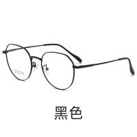 尚境新款近视镜时尚金属眼镜双色复古圆框眼镜架男女通款近视眼镜