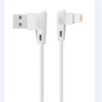 九零派 弯角7型Type-c手机数据线 PS-29 （颜色随机）