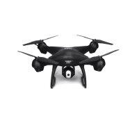 世季s70四轴遥控飞机自动跟随无人机航拍飞行器GPS具智能定位系统无限遥控可充电黑色