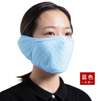 秋冬季口罩男女护耳二合一加厚保暖骑行防尘透气防寒纯棉