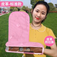 电动摩托车挡风防晒手手套夏天防晒罩电瓶车把手套挡风罩挡雨透明