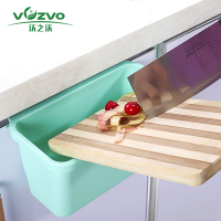 大号厨房橱柜挂式垃圾桶塑料桌面收纳盒家用创意杂物桶