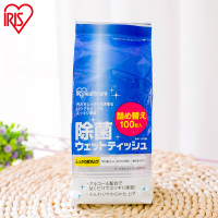 一次性酒精消毒桶装湿巾纸100抽湿巾替换装爱丽丝