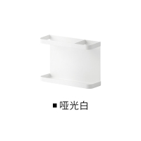 厨房冰箱保鲜膜收纳架铁艺免钉磁吸壁挂式储物置物架66239