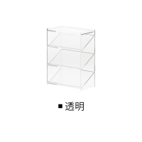口红架亚克力化妆品收纳盒透明多层桌面收纳整理盒子66161